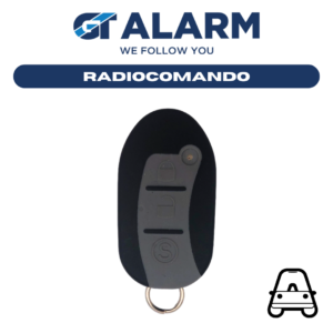 GT889 - RADIO TRASMETTITORE A 3 TASTI CON CHIAVE ELETTRONICA DI EMERGENZA INTEGRATA