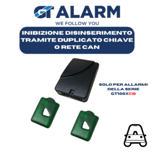 GT940NL – MODULO TRANSPONDER DISPONIBILE PER ANTIFURTI DELLA SERIE GT100XCB