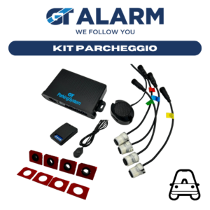 GTPSA - KIT SENSORI DI PARCHEGGIO ANTERIORI FILO PARAURTI + GTPSTM