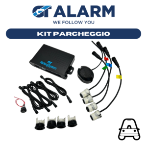 GTPSSM + GTPST - KIT SENSORI PARCHEGGIO POSTERIORE O ANTERIORE CON SENSORI"CLIP ON"