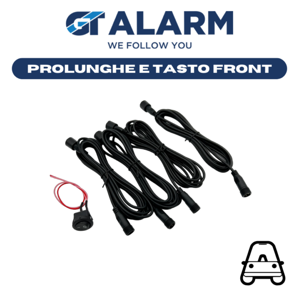 GTPST - PROLUNGHE PER INSTALLAZIONE ANTERIORE KIT GTPSSM