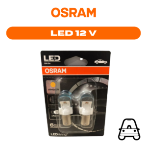 LED OSRAM - P21W BAY15s 7556YE-02B AMBER