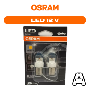 LED OSRAM - P21/5W-  BAY15d 1557YE-02B AMBER