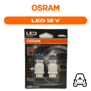 LED OSRAM - P27/7W - W.25X16Q 3557R-02B RED