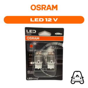 LED OSRAM - W21W - W3X16d 7905R-02B RED