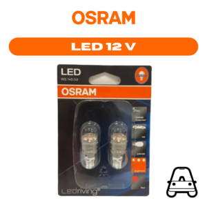 LED OSRAM - W16W -  W2.1x9.5d 9213R-02B RED